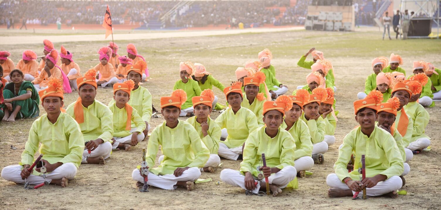 वृंदावन स्थित डिफेंस एक्सपो ग्राउंड में 19वें भारत स्काउट्स एंड गाइड्स के वार्षिक सम्मेलन जंबूर