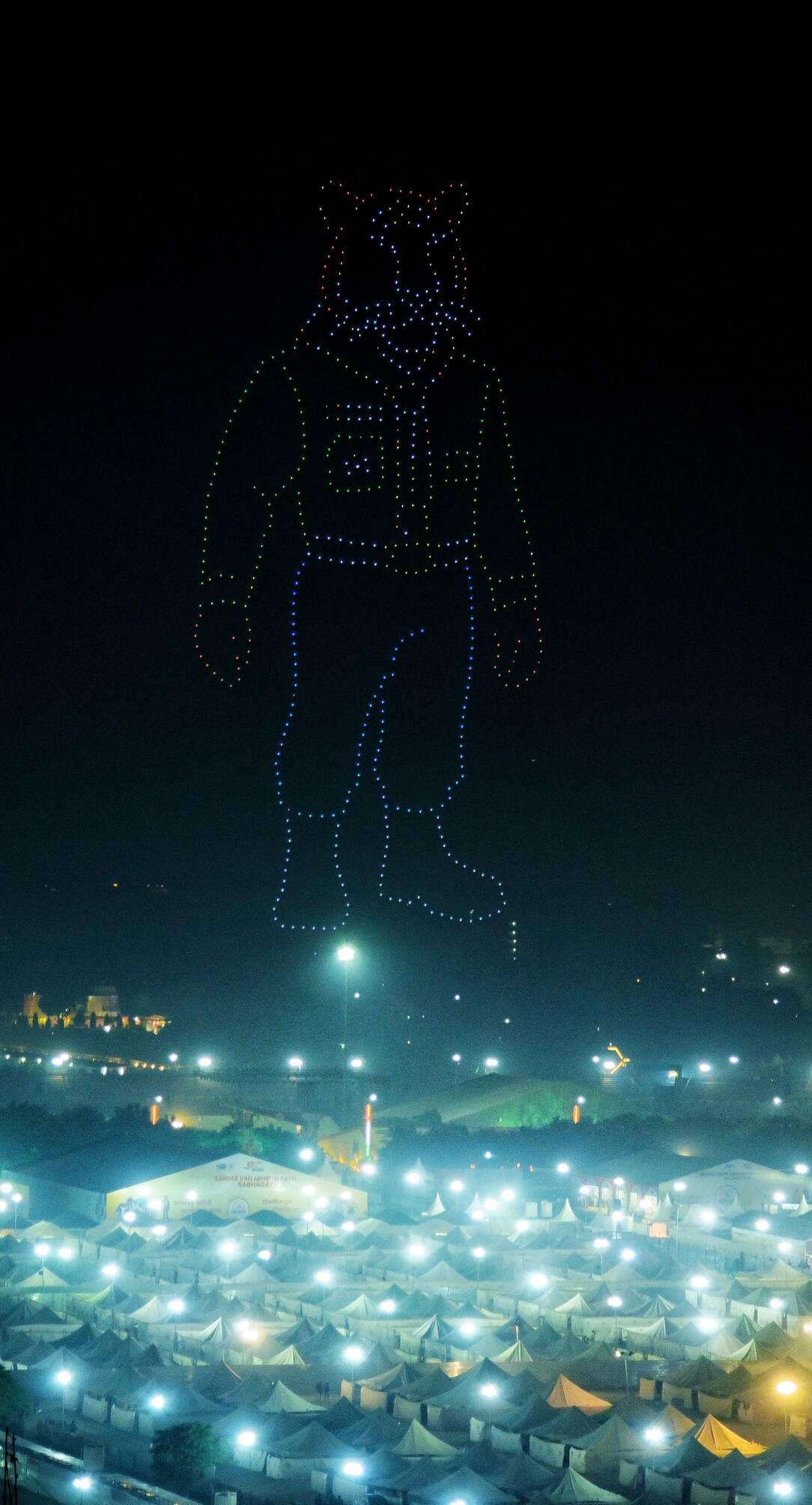 वृंदावन स्थित डिफेंस एक्सपो ग्राउंड में 19वें भारत स्काउट्स एंड गाइड्स के वार्षिक सम्मेलन जंबूर