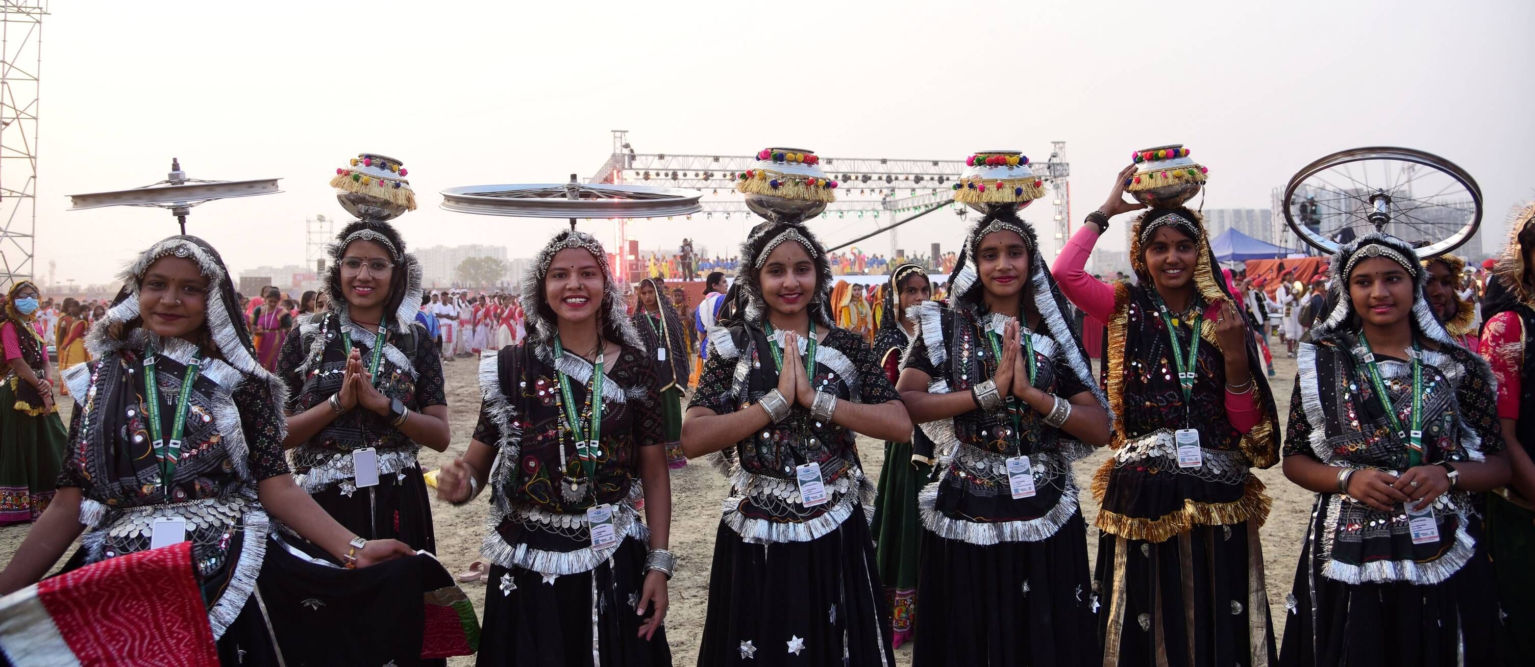 वृंदावन स्थित डिफेंस एक्सपो ग्राउंड में 19वें भारत स्काउट्स एंड गाइड्स के वार्षिक सम्मेलन जंबूर