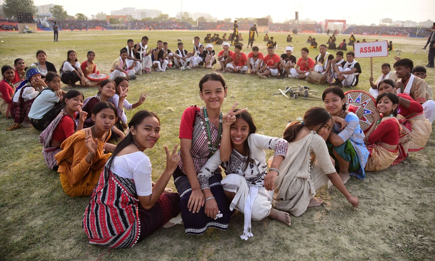 वृंदावन स्थित डिफेंस एक्सपो ग्राउंड में 19वें भारत स्काउट्स एंड गाइड्स के वार्षिक सम्मेलन जंबूर