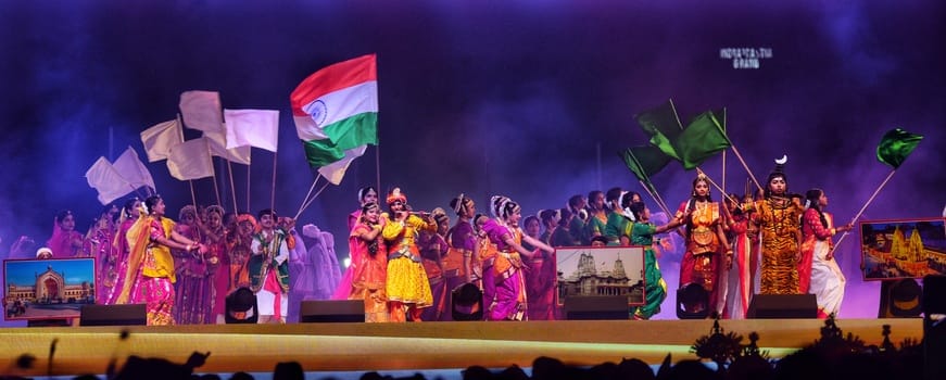 राष्ट्रीय जंबूरी में मंगलवार रात सांस्कृतिक आयोजन हुए। ड्रोन शो आकर्षण का केंद्र रहा। राष्ट्रीय जंबूरी में मंगलवार रात सांस्कृतिक आयोजन हुए। ड्रोन शो आकर्षण का केंद्र रहा।