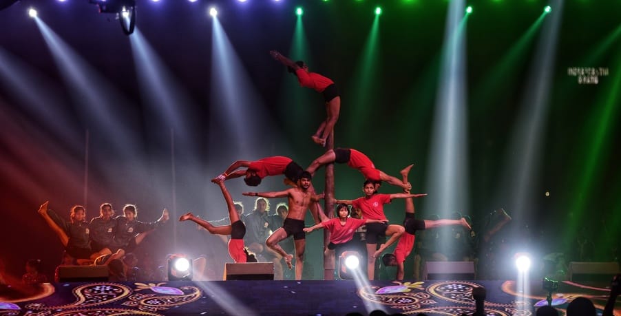 राष्ट्रीय जंबूरी में मंगलवार रात सांस्कृतिक आयोजन हुए। ड्रोन शो आकर्षण का केंद्र रहा। राष्ट्रीय जंबूरी में मंगलवार रात सांस्कृतिक आयोजन हुए। ड्रोन शो आकर्षण का केंद्र रहा।