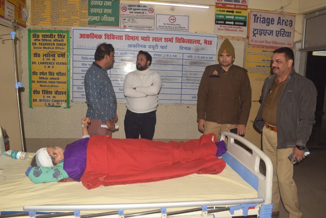 देहली गेट क्षेत्र के खैर नगर में स्टेट बैंक के पास कॉम्प्लेक्स के बेसमेंट की खुदाई के दौरान एक 