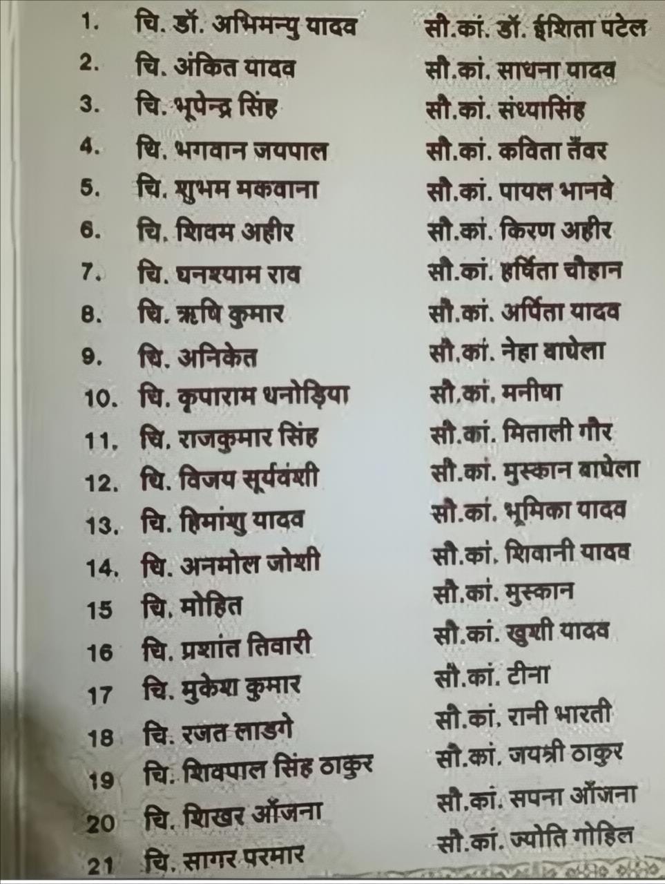 ऐसा है शादी का निमंत्रण कार्ड