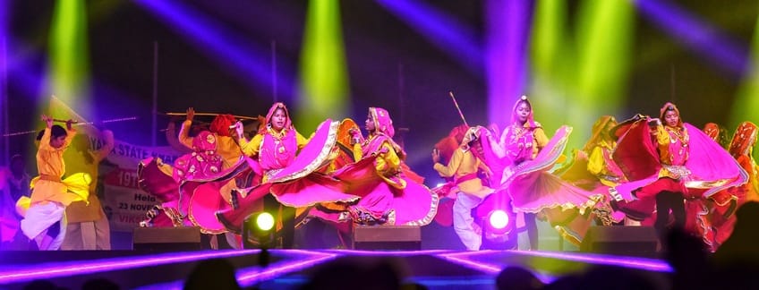 डिफेंस एक्सपो ग्राउंड में 19वीं राष्ट्रीय जंबूरी के समापन की पूर्व संध्या पर बृहस्पतिवार शाम हु डिफेंस एक्सपो ग्राउंड में 19वीं राष्ट्रीय जंबूरी के समापन की पूर्व संध्या पर बृहस्पतिवार शाम हु