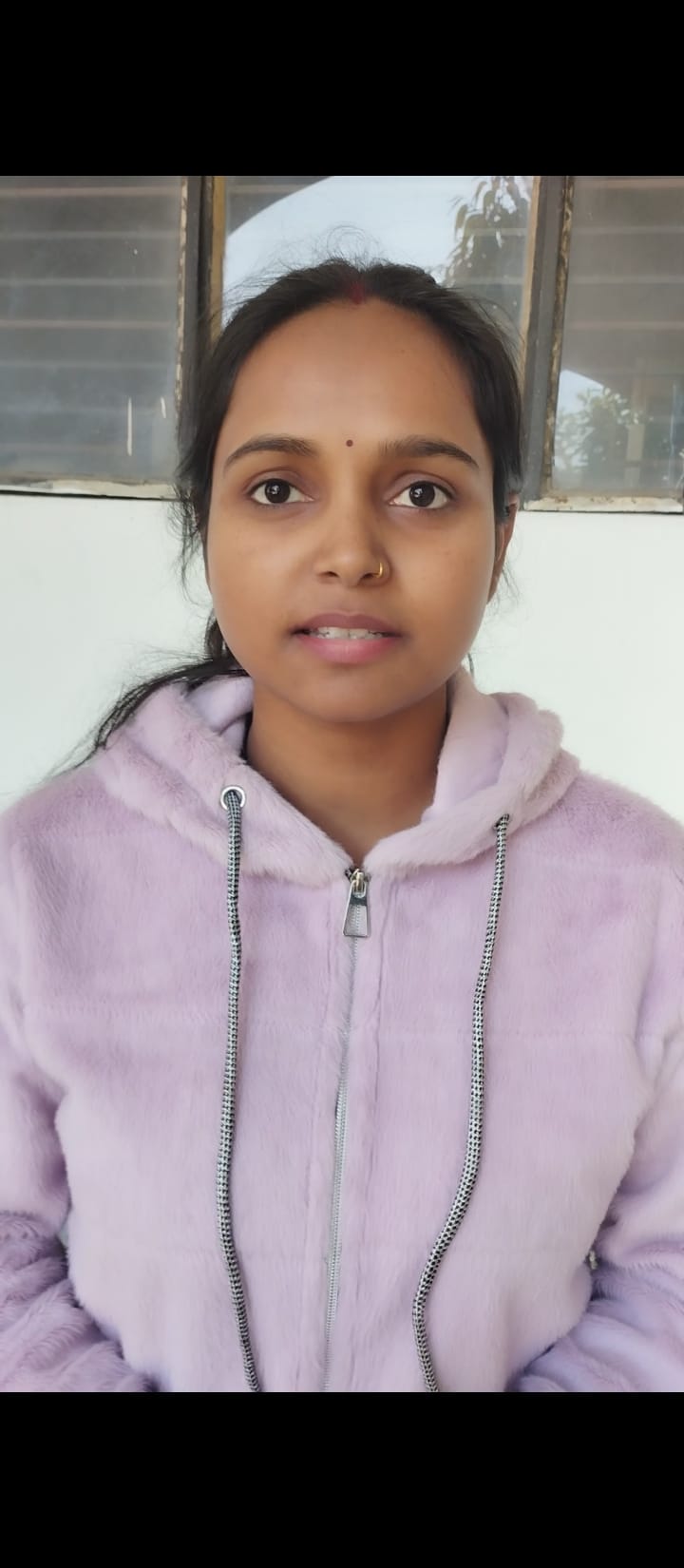 महिला महाविद्यालय की शोधार्थी भानु प्रिया।