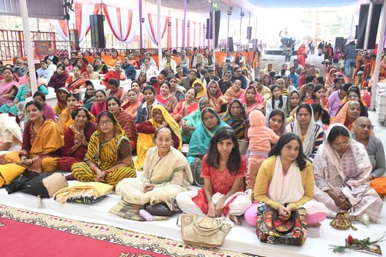 श्रीकृष्ण-रुक्मिणी विवाह प्रसंग सुनकर झूमे श्रद्धालु