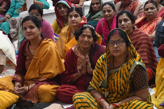 श्रीकृष्ण-रुक्मिणी विवाह प्रसंग सुनकर झूमे श्रद्धालु