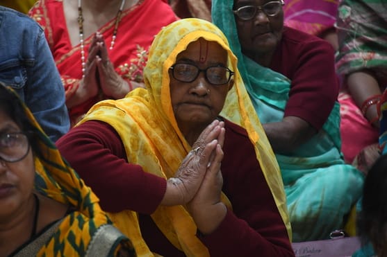 श्रीकृष्ण-रुक्मिणी विवाह प्रसंग सुनकर झूमे श्रद्धालु