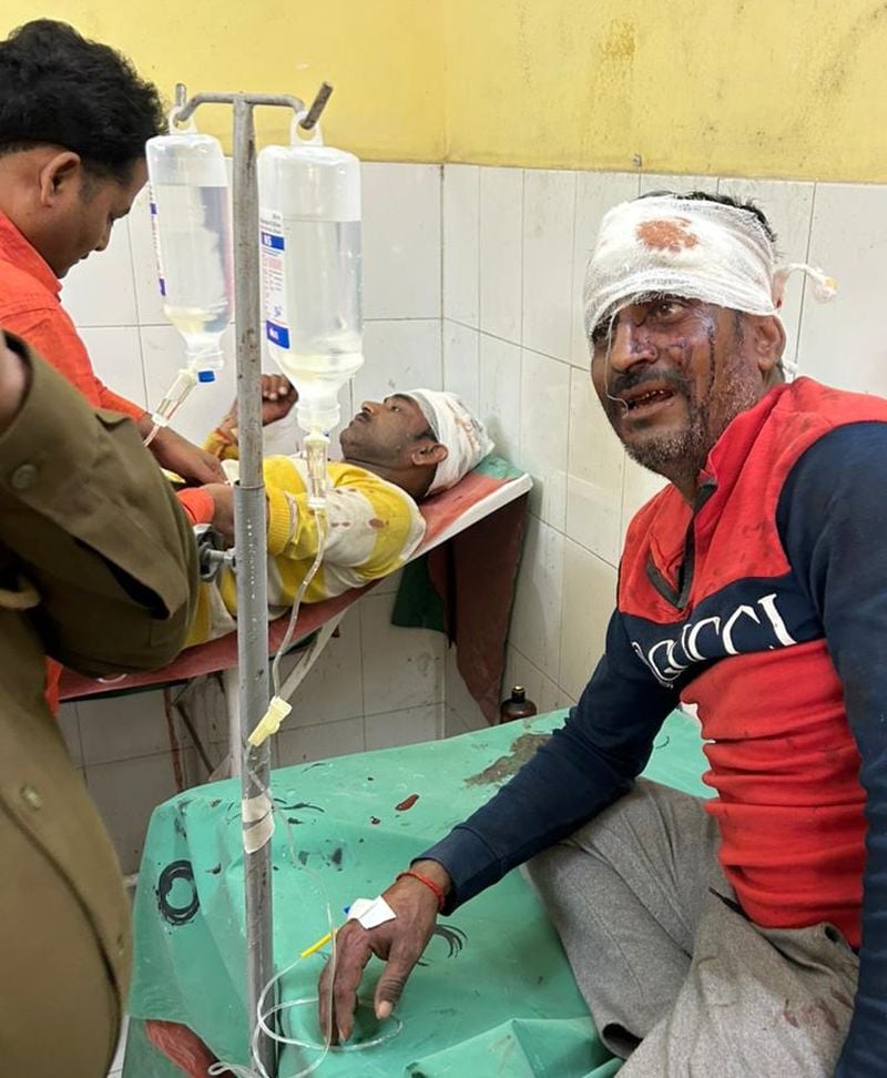 फोटो 28 एमएएचपी 14 परिचय-गोली लगने से घायल राम उर्फ देवेश द्विवेदी। संवाद