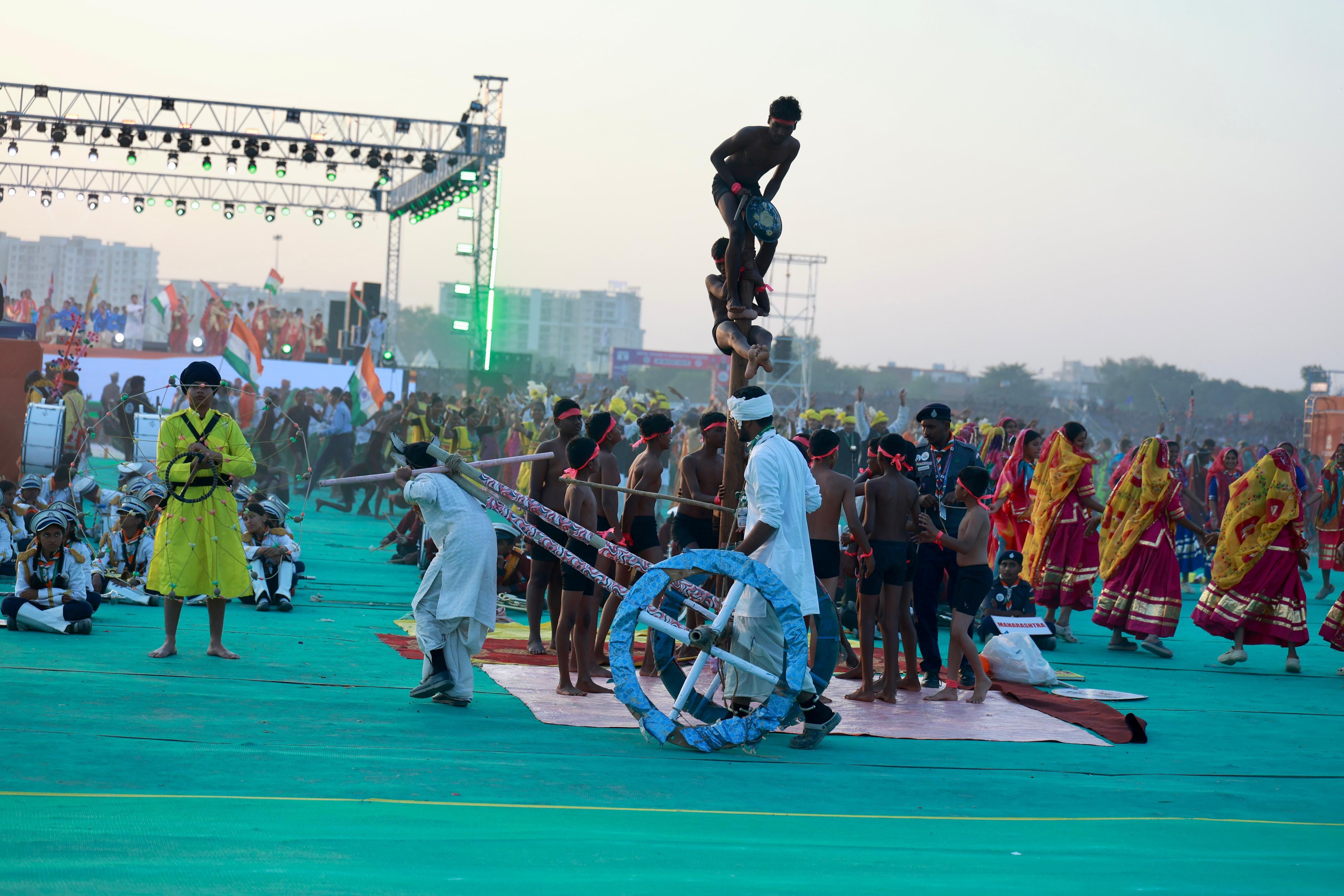 जंबूरी में झलका विविध भारत, वसुधैव कुटुम्बकम् का दिया संदेश जंबूरी में झलका विविध भारत, वसुधैव कुटुम्बकम् का दिया संदेश