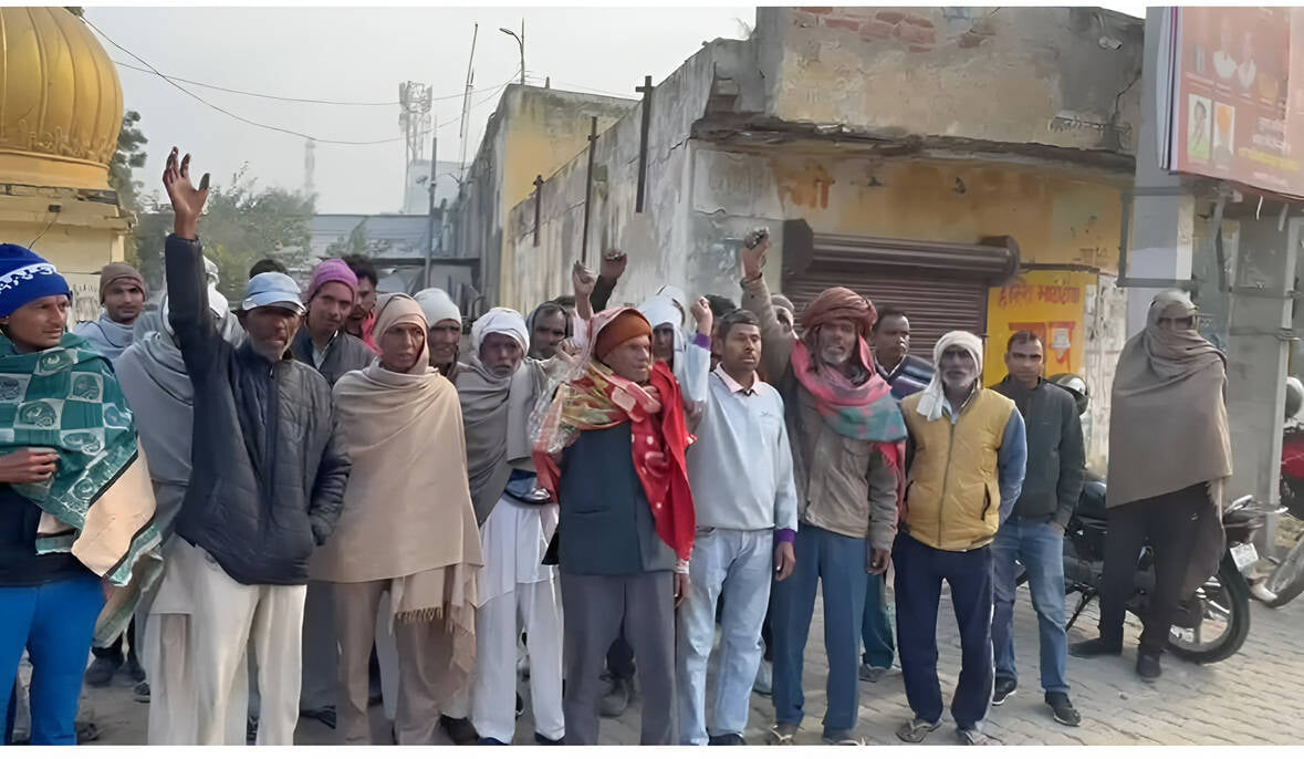 प्रेसवार्ता में जानकारी देते डीएसपी पवन कुमार। संवाद