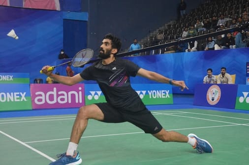 सैयद मोदी इंडिया इंटरनेशनल एचएसबीसी वर्ल्ड टूर सुपर 300 बैडमिंटन चैंपियनशिप के मुकाबले के दौरान सैयद मोदी इंडिया इंटरनेशनल एचएसबीसी वर्ल्ड टूर सुपर 300 बैडमिंटन चैंपियनशिप के मुकाबले के दौरान