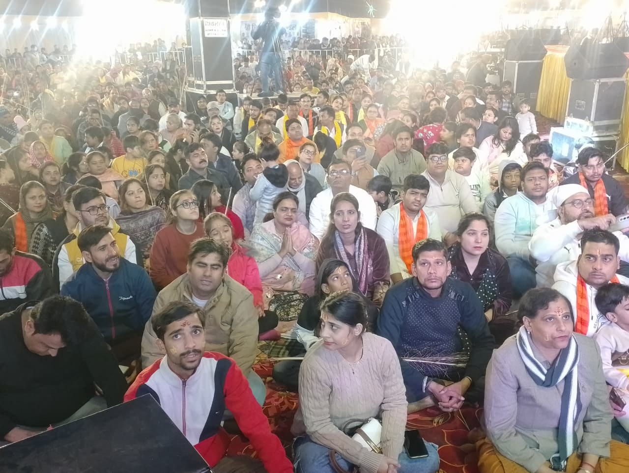 द्वितीय श्रीश्याम महोत्सव में सजा बाबा का दरबार। संवाद द्वितीय श्रीश्याम महोत्सव में सजा बाबा का दरबार। संवाद