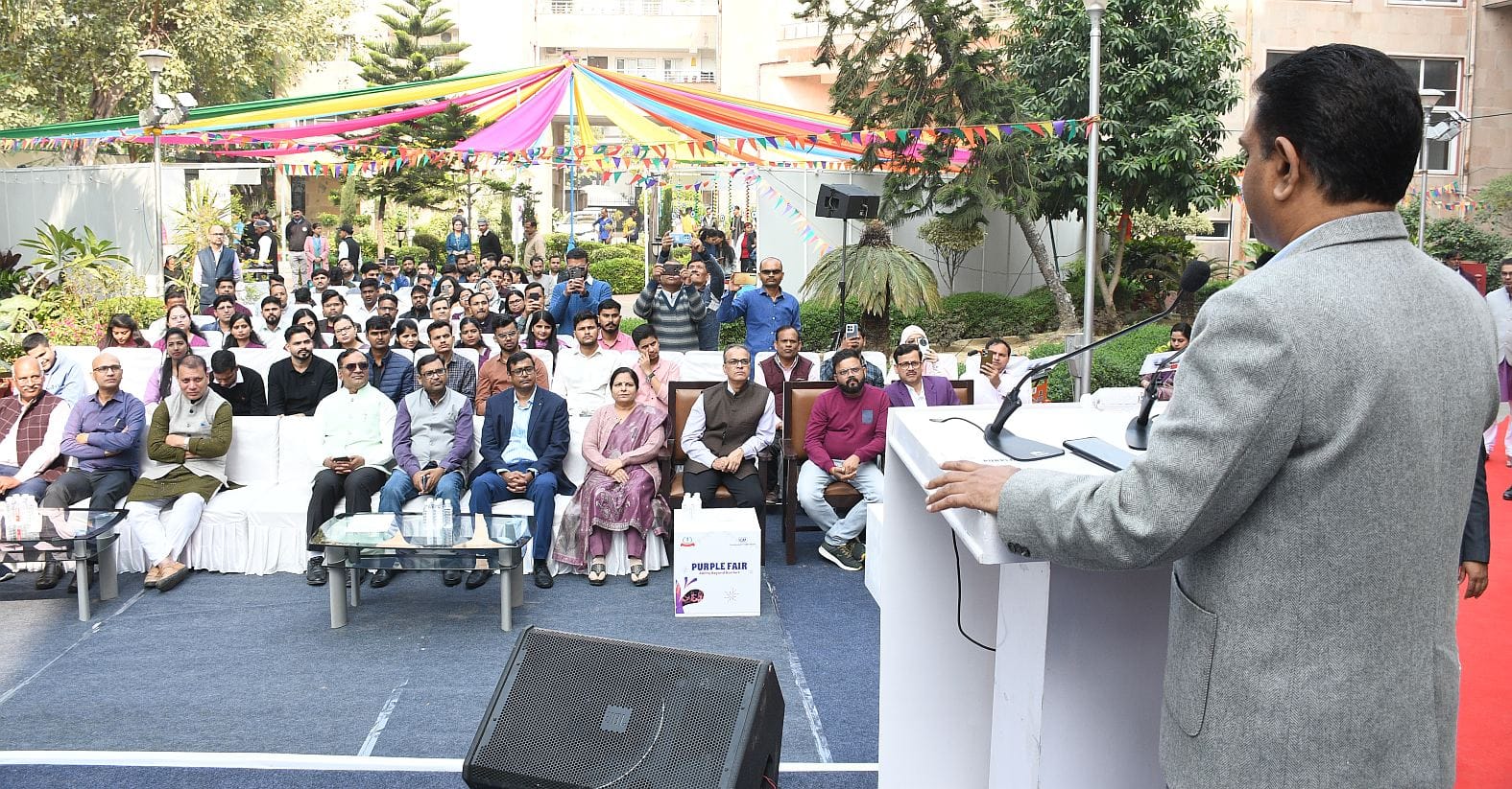 विश्व दिव्यांग दिवस पर भारतीय उद्योग परिसंघ के सहयोग से पर्पल फेयर का आयोजन किया गया। समाज कल्य विश्व दिव्यांग दिवस पर भारतीय उद्योग परिसंघ के सहयोग से पर्पल फेयर का आयोजन किया गया। समाज कल्य