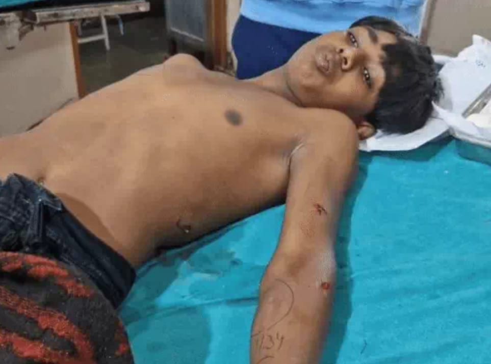 घर में घुसे लेपर्ड। 