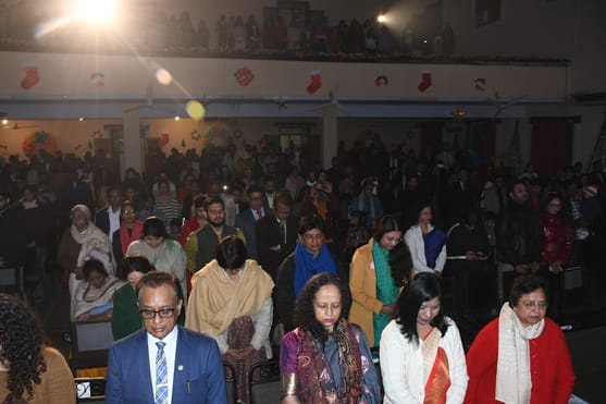 प्रभु यीशु के आगमन की प्रतीक्षा में मनाया क्रिसमस सीजन उत्सव