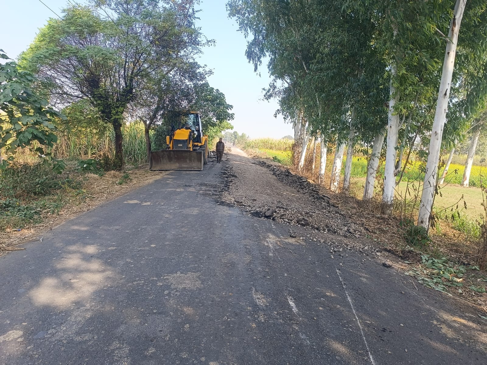 छह माह पूर्व बनी सड़क हुई जर्जर स्रोत संवाद छह माह पूर्व बनी सड़क हुई जर्जर स्रोत संवाद