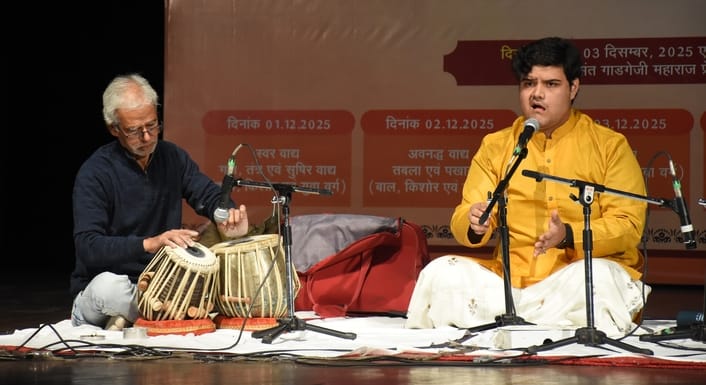 शास्त्रीय साधना से दमका मंच, किशोर प्रतिभाओं ने बिखेरी रौनक