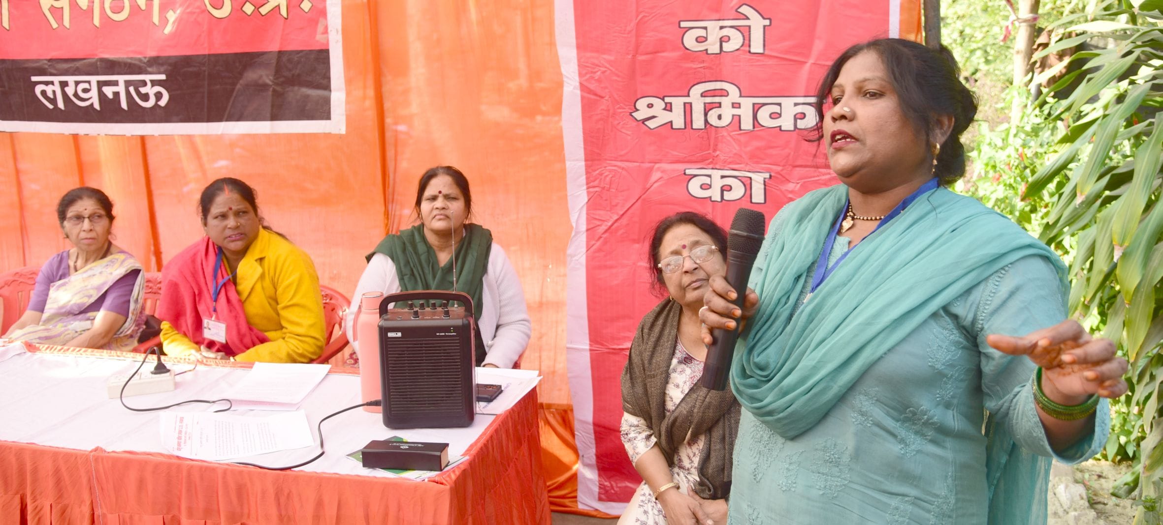 एडवा के कार्यालय में आयोजित कार्यक्रम में शामिल महिलाएं। एडवा के कार्यालय में आयोजित कार्यक्रम में शामिल महिलाएं।
