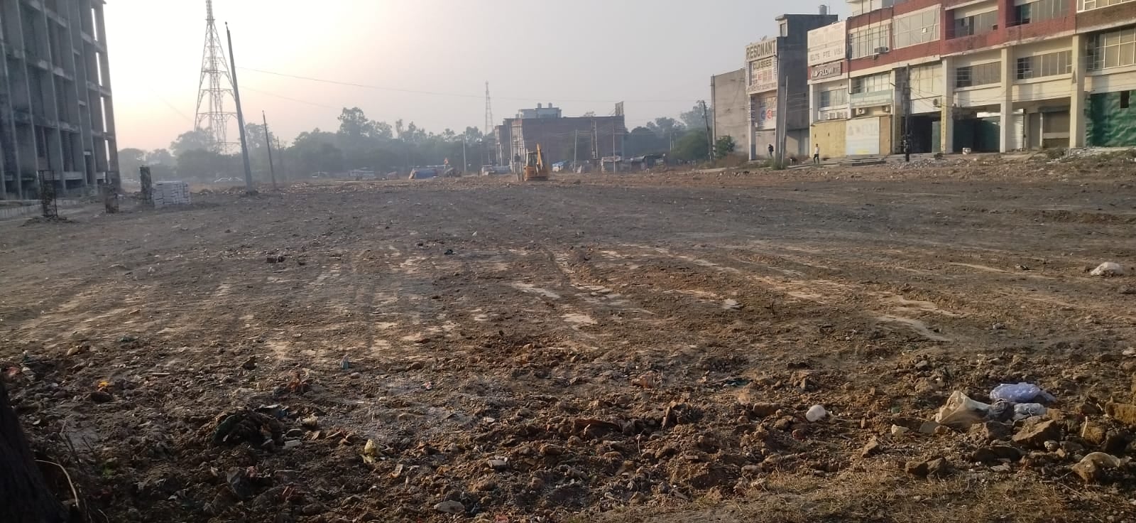 कुरुक्षेत्र। सेक्टर 10 में इसी जगह पर थी डंपिंग साइट, अब दिया जा रहा नया रूप। संवाद 