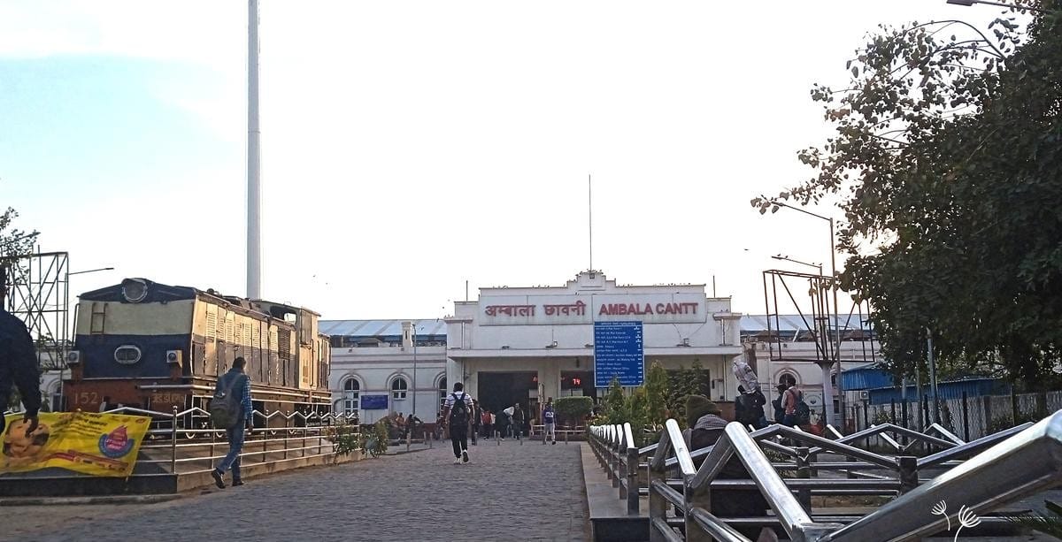 अंबाला कैंट का प्राइवेट एजेंसी द्वारा तैयार किया नक्शा। रेलवे अंबाला कैंट का प्राइवेट एजेंसी द्वारा तैयार किया नक्शा। रेलवे