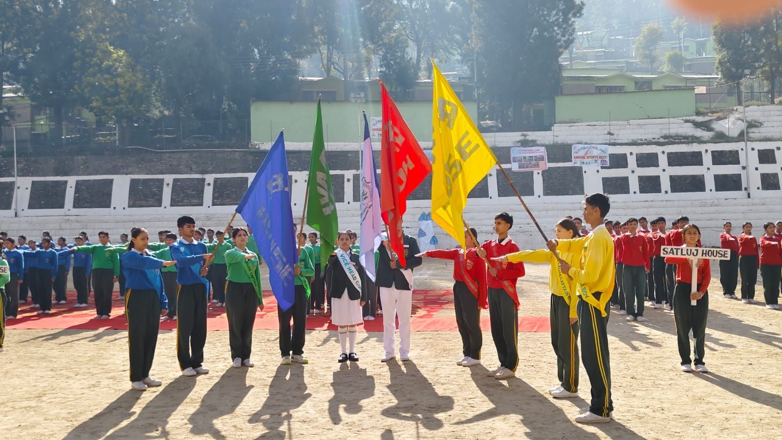 Players Displayed Their Strength In The Annual Sports Festival At Dps ...