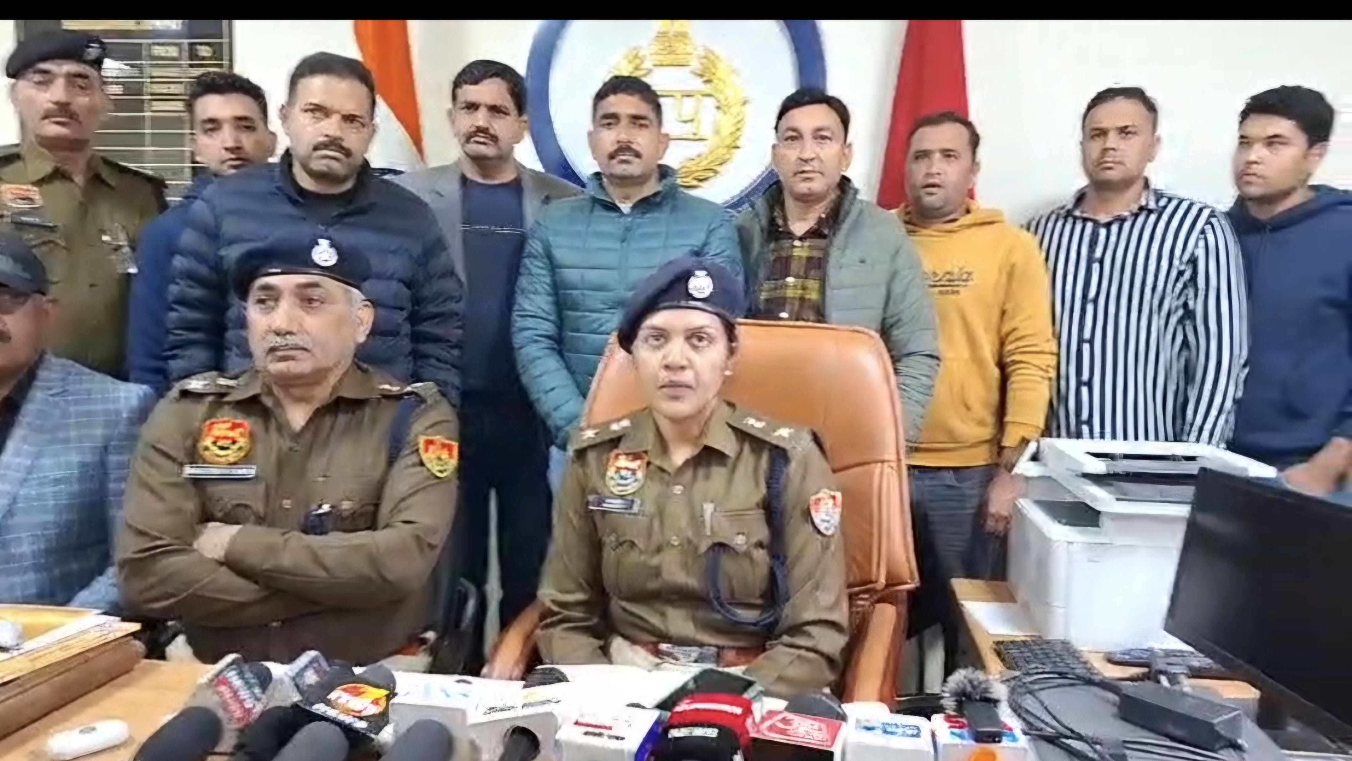 फोटो :23: सोनीपत के गांव सांदल कलां में युवक का अपहरण कर हत्या करने के मामले में गिरफ्तार आरोपी