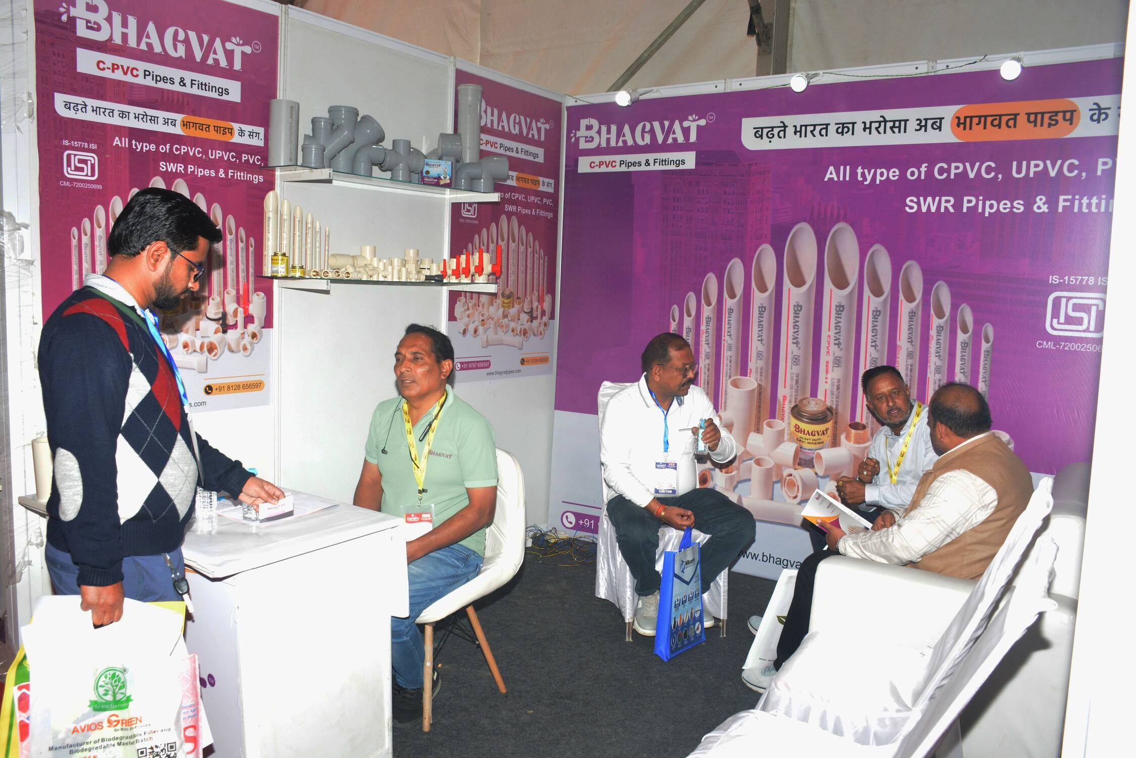 डिफेंस एक्सपो में वुड एंड प्लास्टिक एक्सपो का हुआ समापन।
