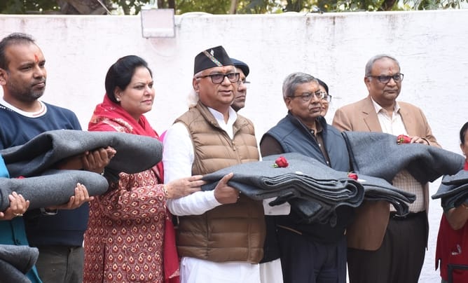 बीरबल साहनी मार्ग स्थित श्री श्याम मंदिर में सोमवार को तुलादान किया गया। 