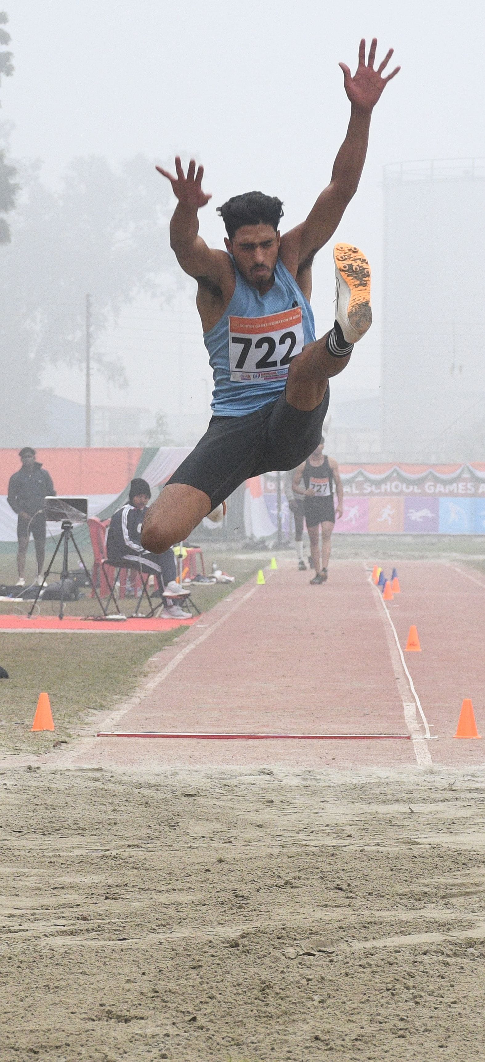 कुर्सी रोड स्थित गुरु गोबिंद सिंह स्पोर्ट्स कॉलेज परिसर में आयोजित पांच दिवसीय 69वीं राष्ट्रीय 