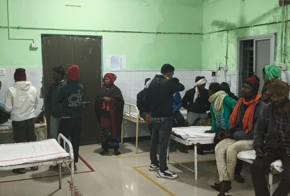 कुड़ामैली घाट पर दर्दनाक सड़क हादसा, मजदूर की मौत, नौ घायल