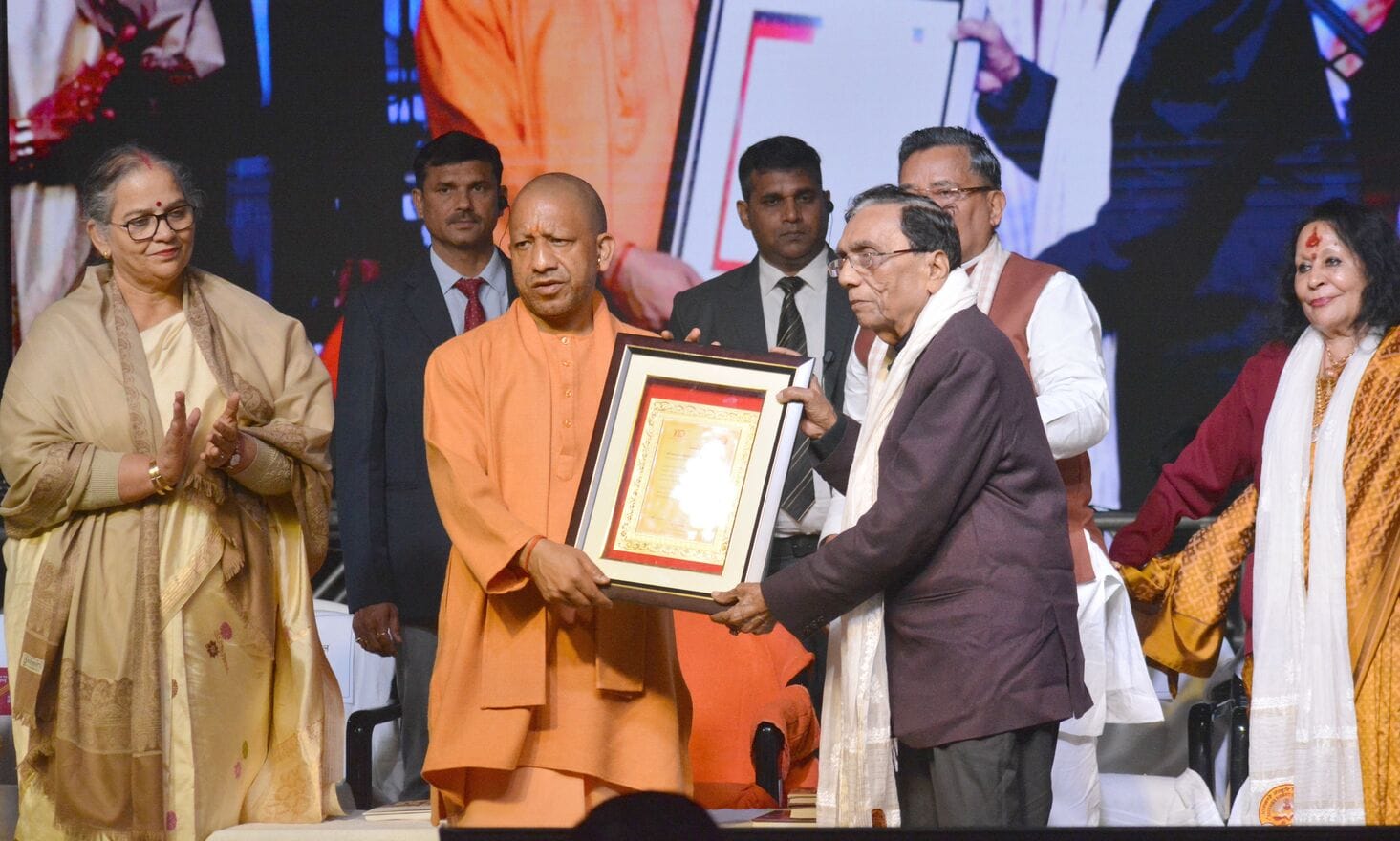 मुख्यमंत्री योगी आदित्यनाथ ने बृहस्पतिवार को भातखंडे संस्कृति विश्वविद्यालय के तीन दिवसीय शताब्