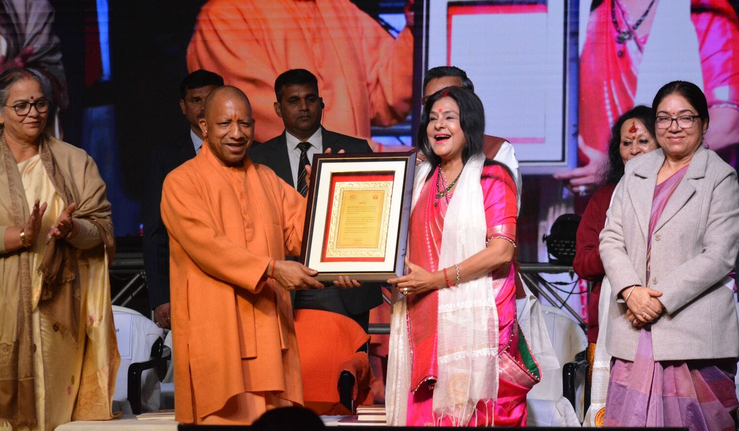मुख्यमंत्री योगी आदित्यनाथ ने बृहस्पतिवार को भातखंडे संस्कृति विश्वविद्यालय के तीन दिवसीय शताब्
