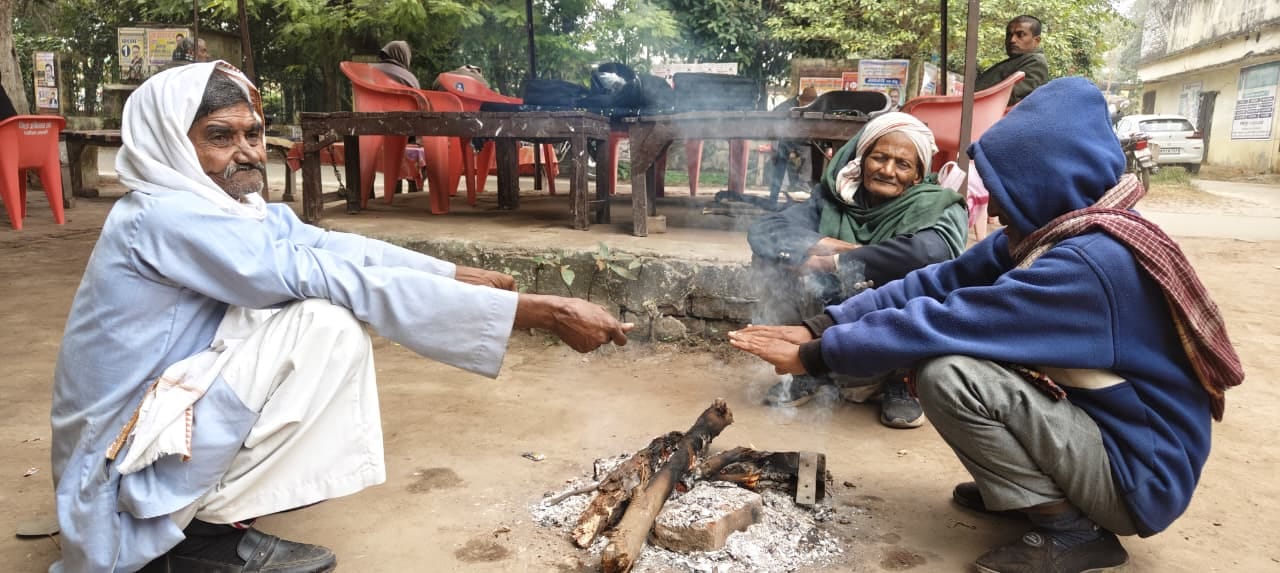 फोटो20 एचएएमपी 16- घने कोहरे व ठंड में छत की मगरी पर बैठे कबूतर। संवाद फोटो20 एचएएमपी 16- घने कोहरे व ठंड में छत की मगरी पर बैठे कबूतर। संवाद
