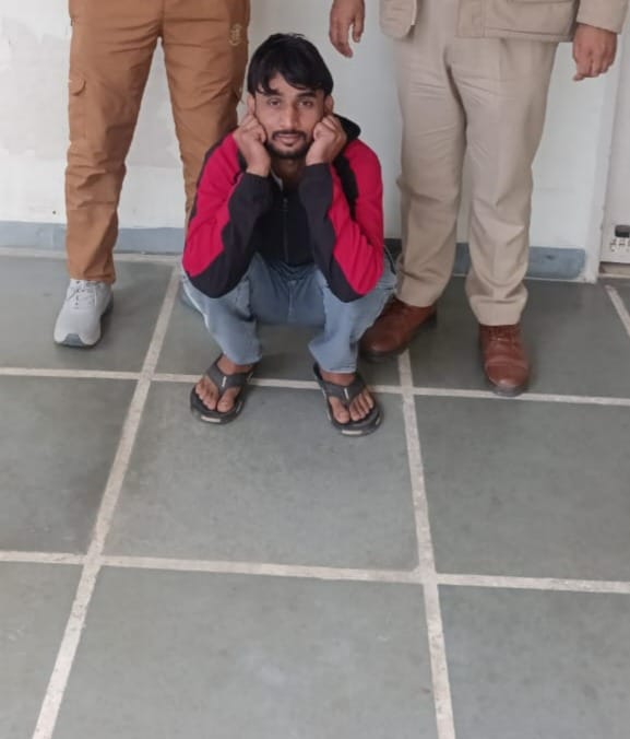 आरोपी रोहित, अरूण व चिराग। स्रोत : पुलिस