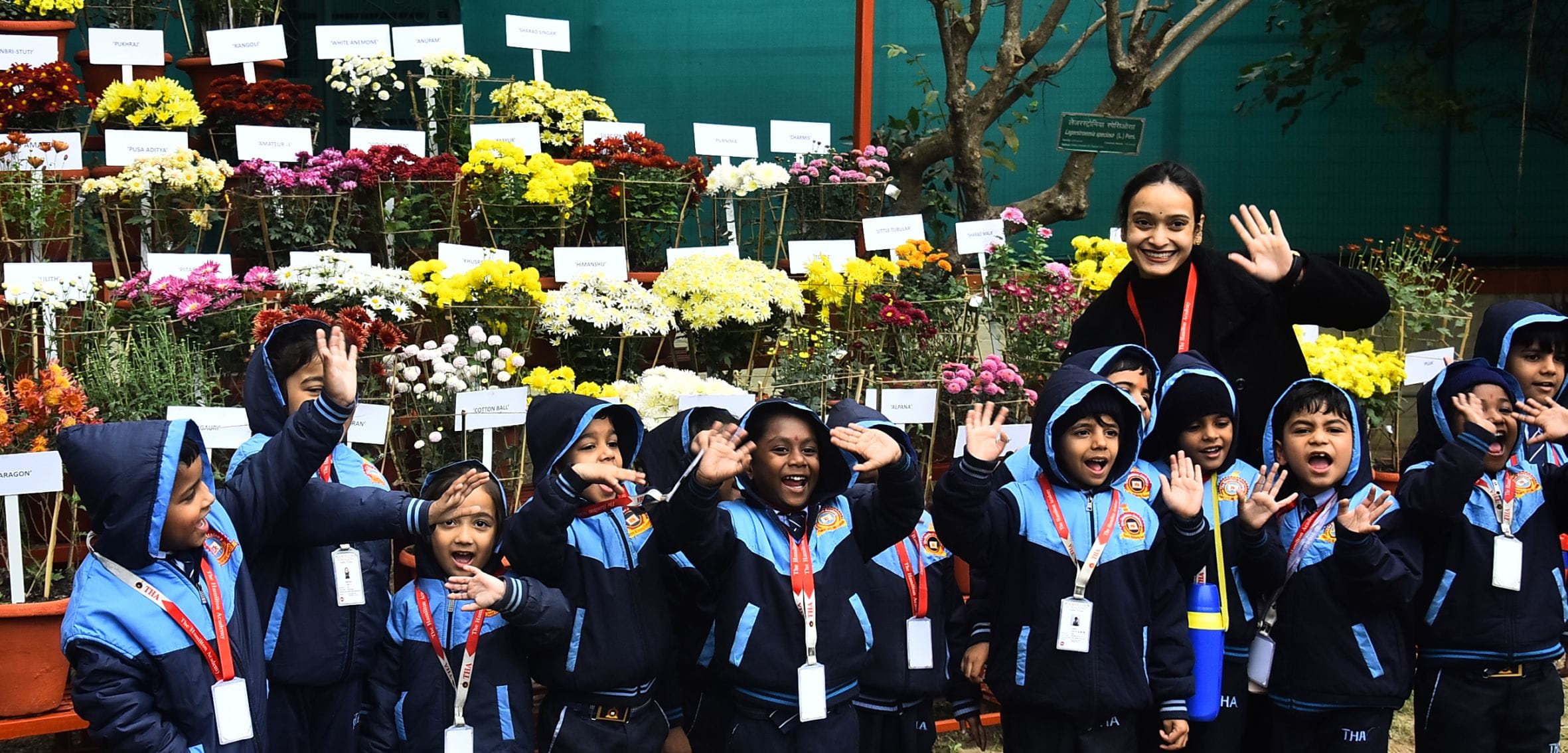 वनस्पति उद्यान स्थित सेंट्रल लॉन में दो दिवसीय गुलदाउदी एवं कोलियस पुष्प प्रदर्शनी–2025 का शुभा