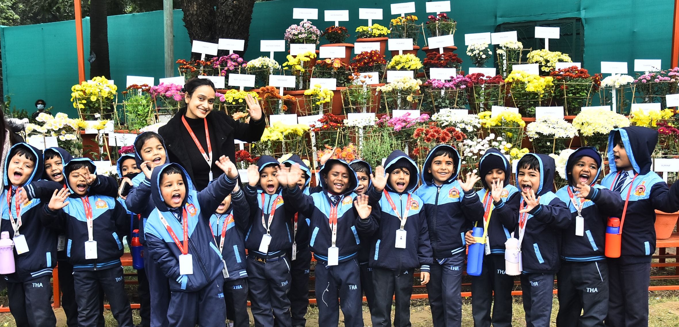 वनस्पति उद्यान स्थित सेंट्रल लॉन में दो दिवसीय गुलदाउदी एवं कोलियस पुष्प प्रदर्शनी–2025 का शुभा