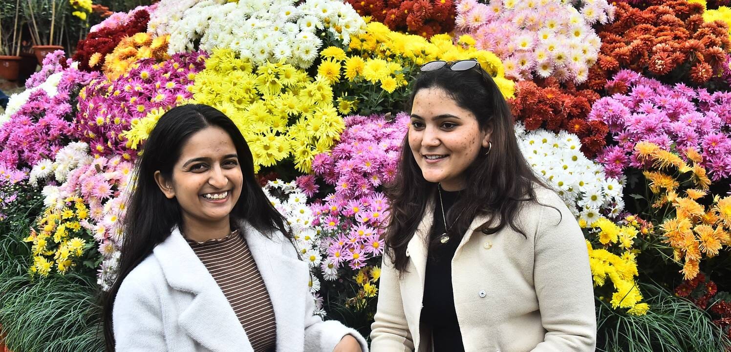 वनस्पति उद्यान स्थित सेंट्रल लॉन में दो दिवसीय गुलदाउदी एवं कोलियस पुष्प प्रदर्शनी–2025 का शुभा