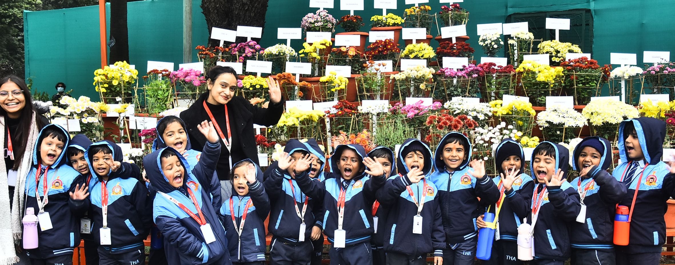 वनस्पति उद्यान स्थित सेंट्रल लॉन में दो दिवसीय गुलदाउदी एवं कोलियस पुष्प प्रदर्शनी–2025 का शुभा