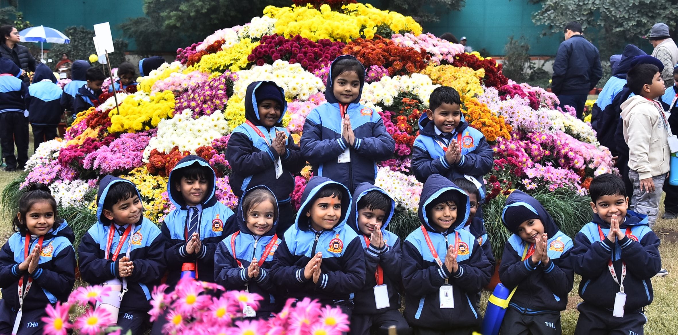 वनस्पति उद्यान स्थित सेंट्रल लॉन में दो दिवसीय गुलदाउदी एवं कोलियस पुष्प प्रदर्शनी–2025 का शुभा