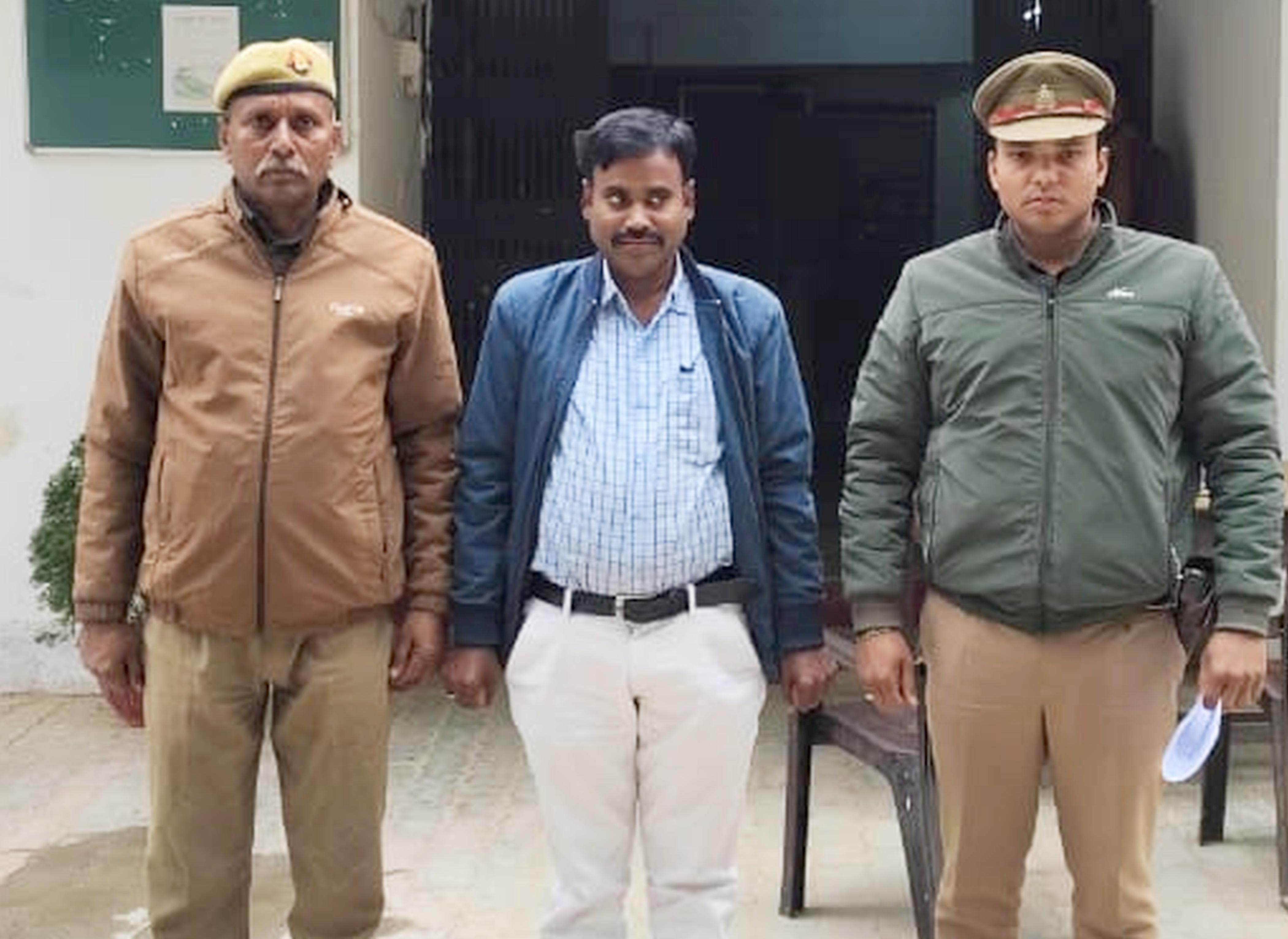 फोटो-44-सरकंडी घोटाले में आरोपी प्रधान पुष्पा देवी। स्रोत पुलिस