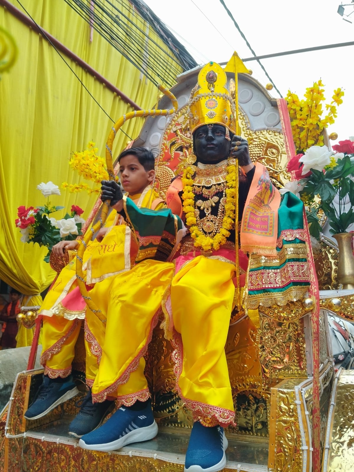 रामदास हाता सदर सि्थत शिव श्याम मंदिर में रविवार को मंदिर समिति की ओर से श्रीमद्भागवत कथा के उप रामदास हाता सदर सि्थत शिव श्याम मंदिर में रविवार को मंदिर समिति की ओर से श्रीमद्भागवत कथा के उप