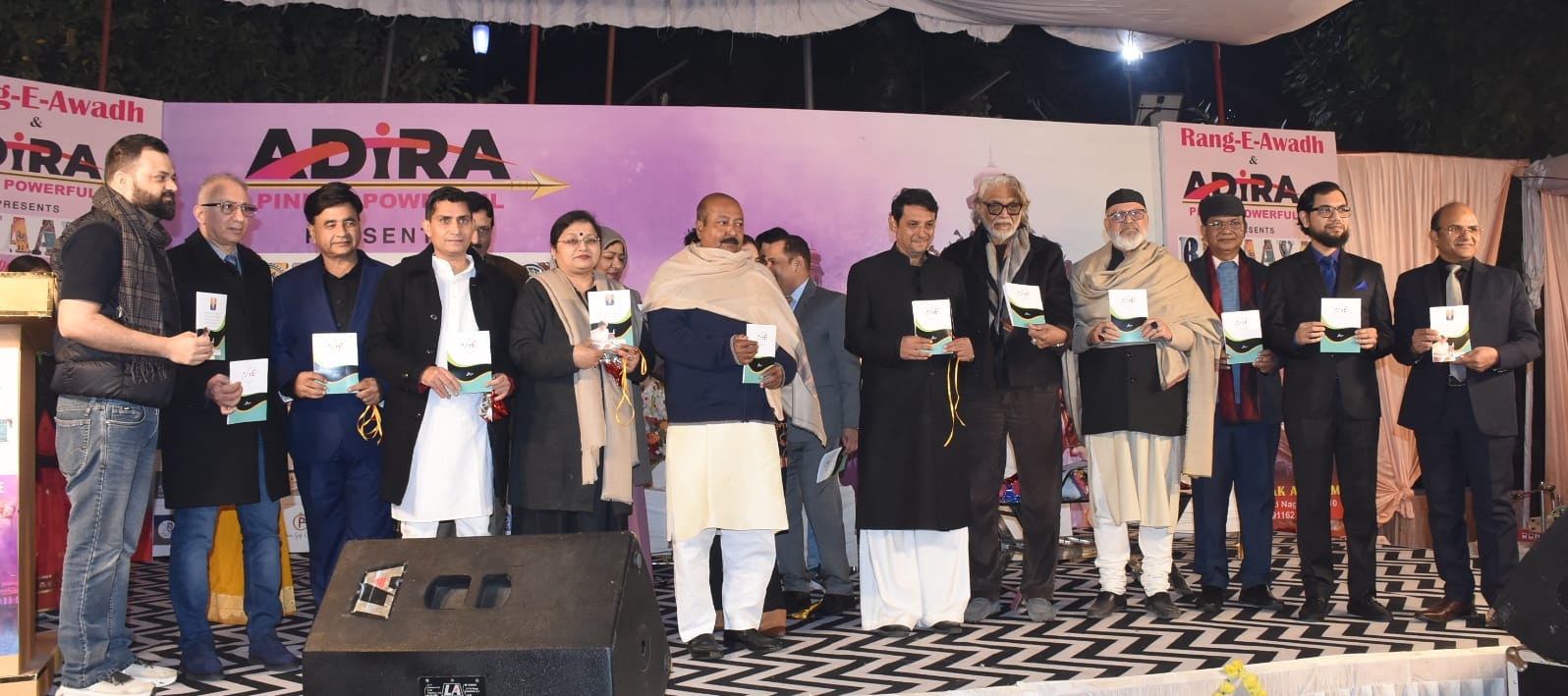 संगीत नाटक अकादमी में अदीरा की ओर से चल रहे तीन दिवसीय सांस्कृतिक उत्सव रिवायत का समापन मुशायरे