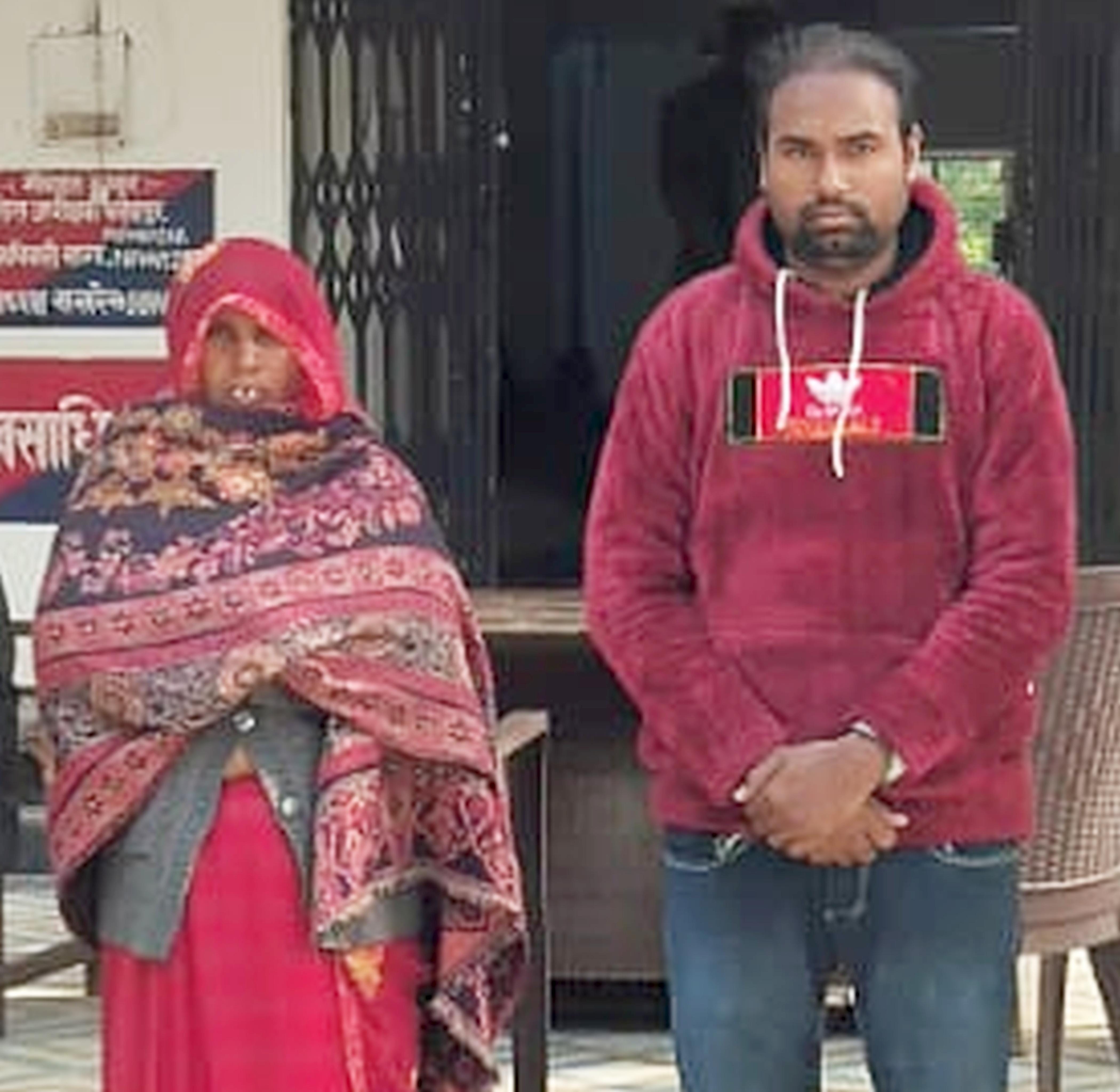 फोटो-20-खखरेरू थाना में धर्म परिर्वतन कराने के आरोपी। स्रोत पुलिस