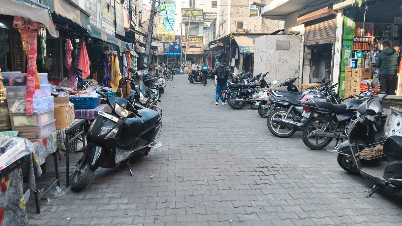 सर्दी के चलते सुनसान पड़ा पुराने सहारनपुर बाजार। संवाद