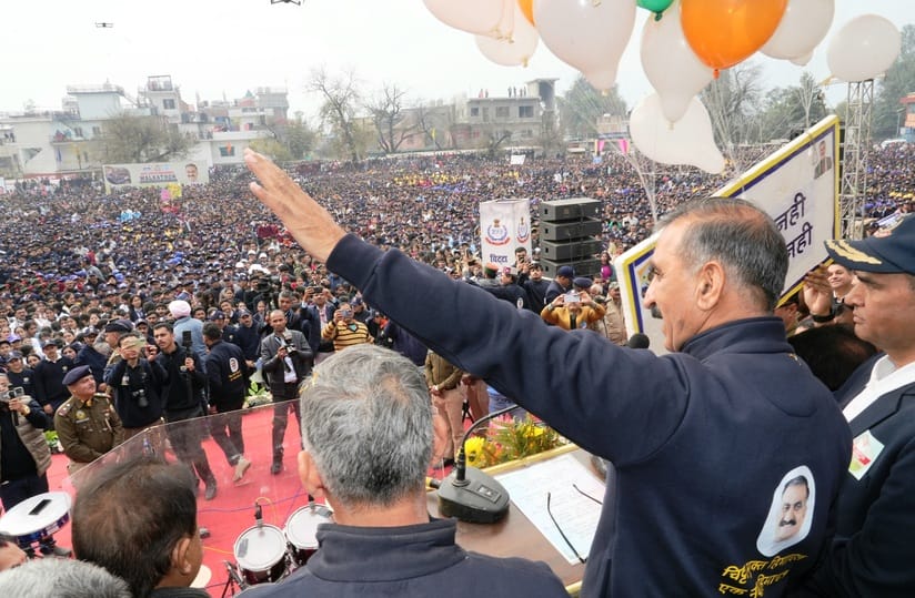 बिलासपुर में आयोजित वॉकाथॉन में मौजूद बच्चे। स्रोत: डीपीआरओ बिलासपुर में आयोजित वॉकाथॉन में मौजूद बच्चे। स्रोत: डीपीआरओ