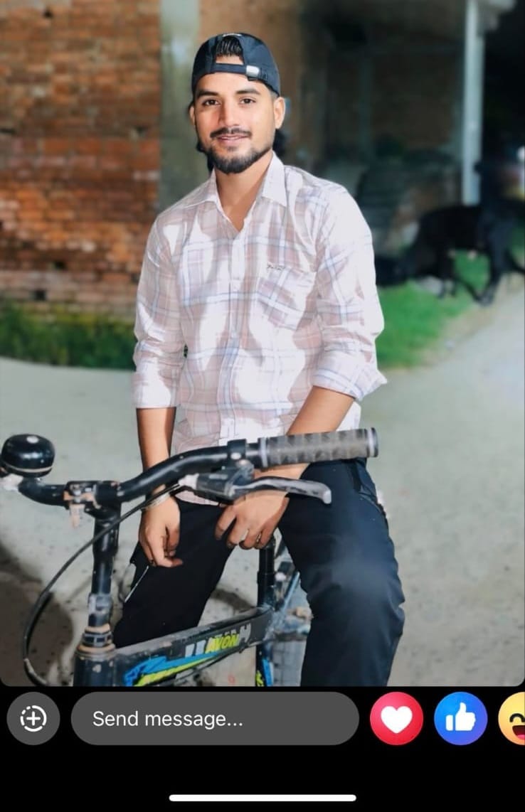 गहमर गांव के हत्याकांड में----मृतक विक्की सिंह। स्रोत- परिजन गहमर गांव के हत्याकांड में----मृतक विक्की सिंह। स्रोत- परिजन
