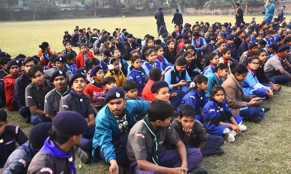 भारत स्काउट एंड गाइड, उत्तर प्रदेश की ओर से आयोजित तीन दिवसीय जिला स्तरीय वार्षिक रैली में बच्च भारत स्काउट एंड गाइड, उत्तर प्रदेश की ओर से आयोजित तीन दिवसीय जिला स्तरीय वार्षिक रैली में बच्च