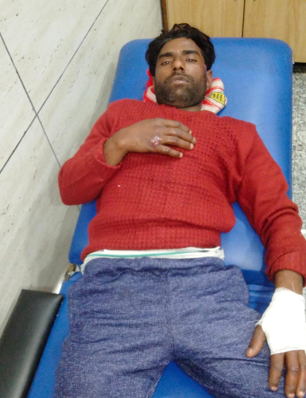 कार से टक्कर लगने से हुई शाहरयाब का फाइल फोटो